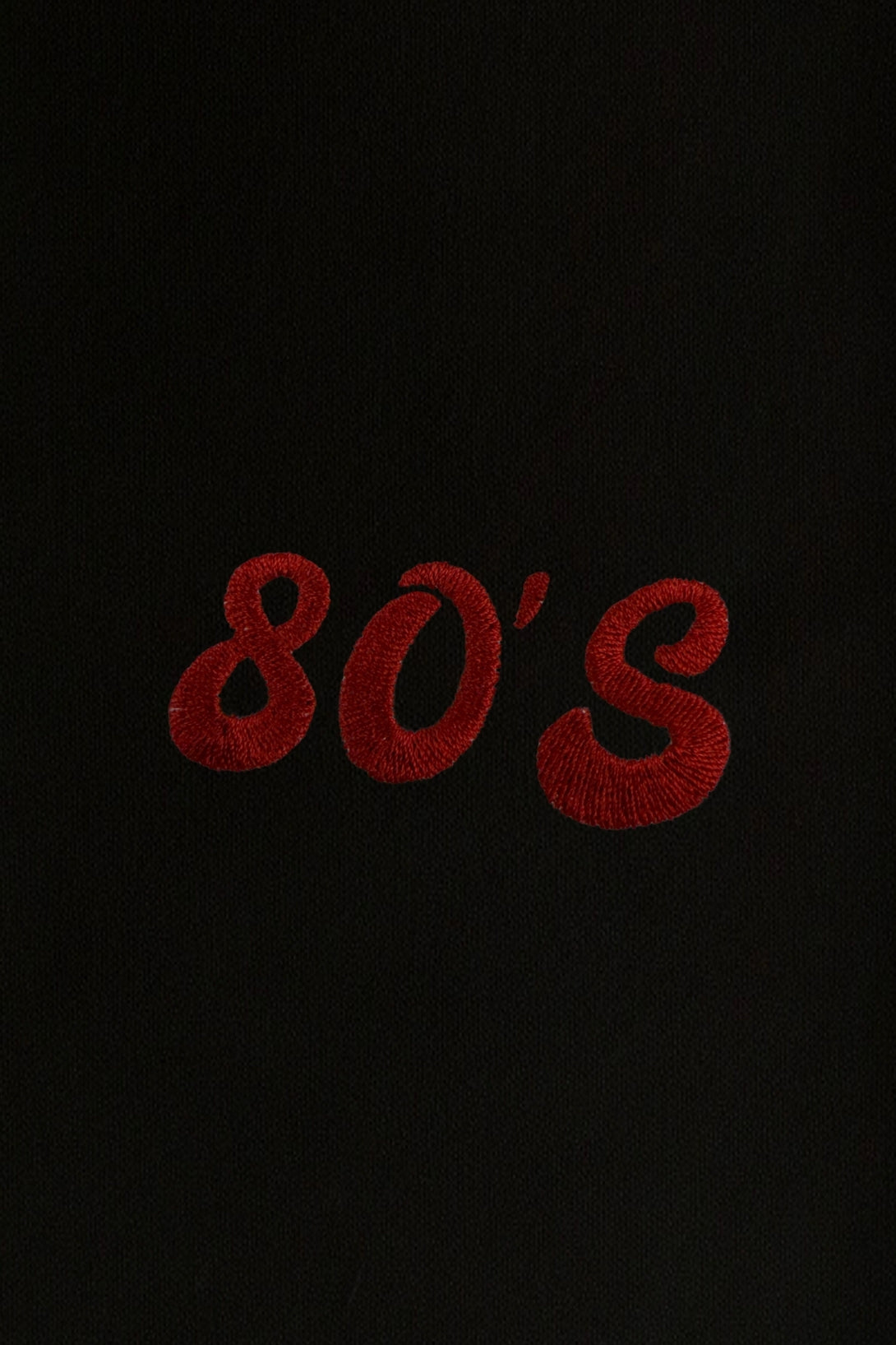 80'S Nakışlı Slim Fit Kadın Tshirt