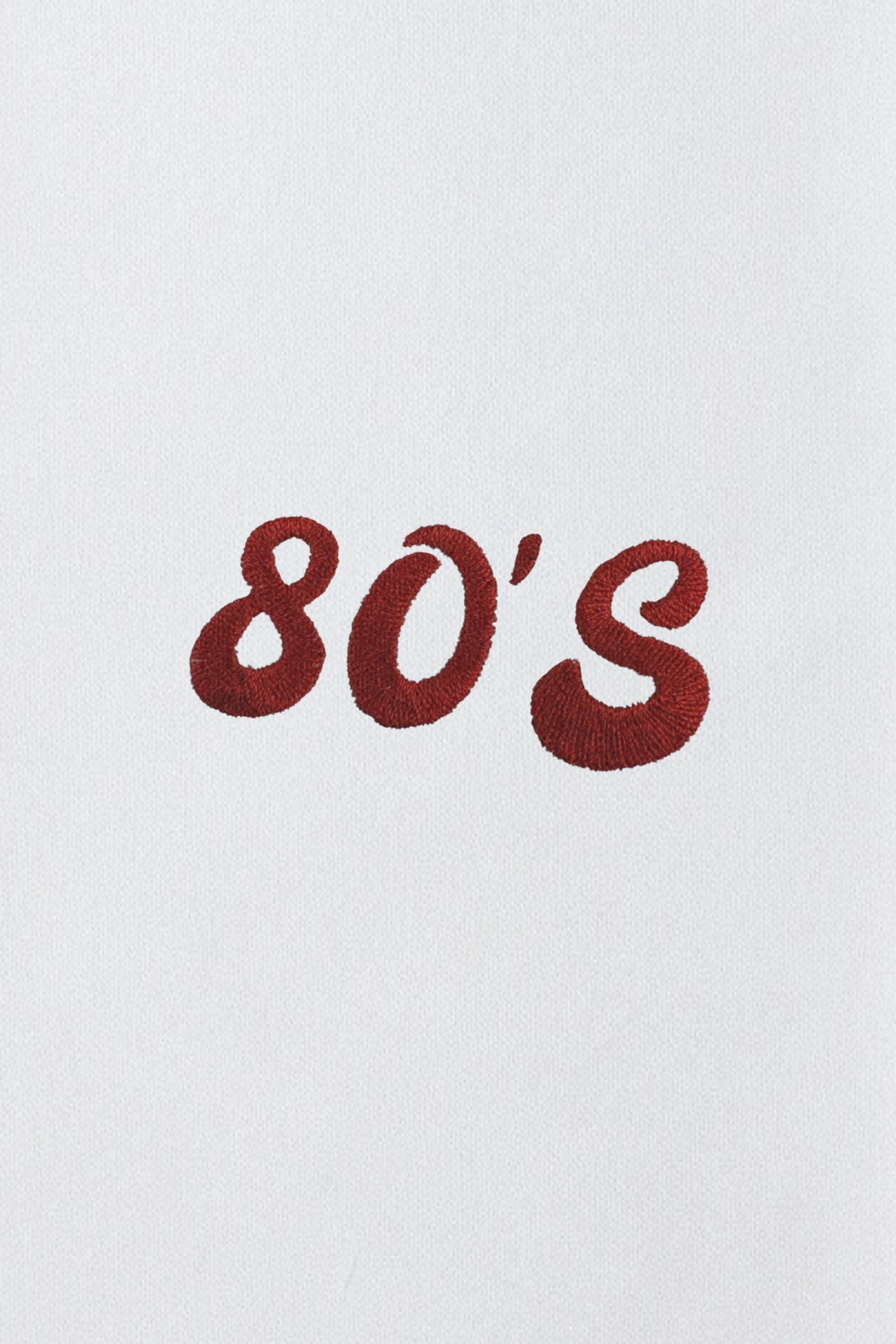 80'S Nakışlı Slim Fit Kadın Tshirt