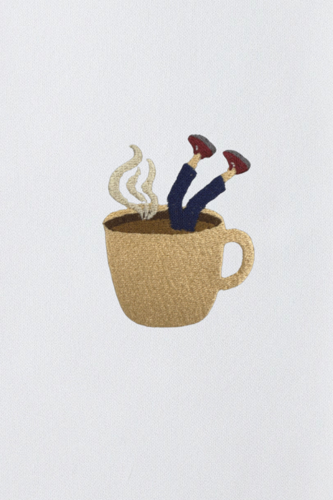 Coffee Mood Nakışlı Regular Fit Erkek Tshirt
