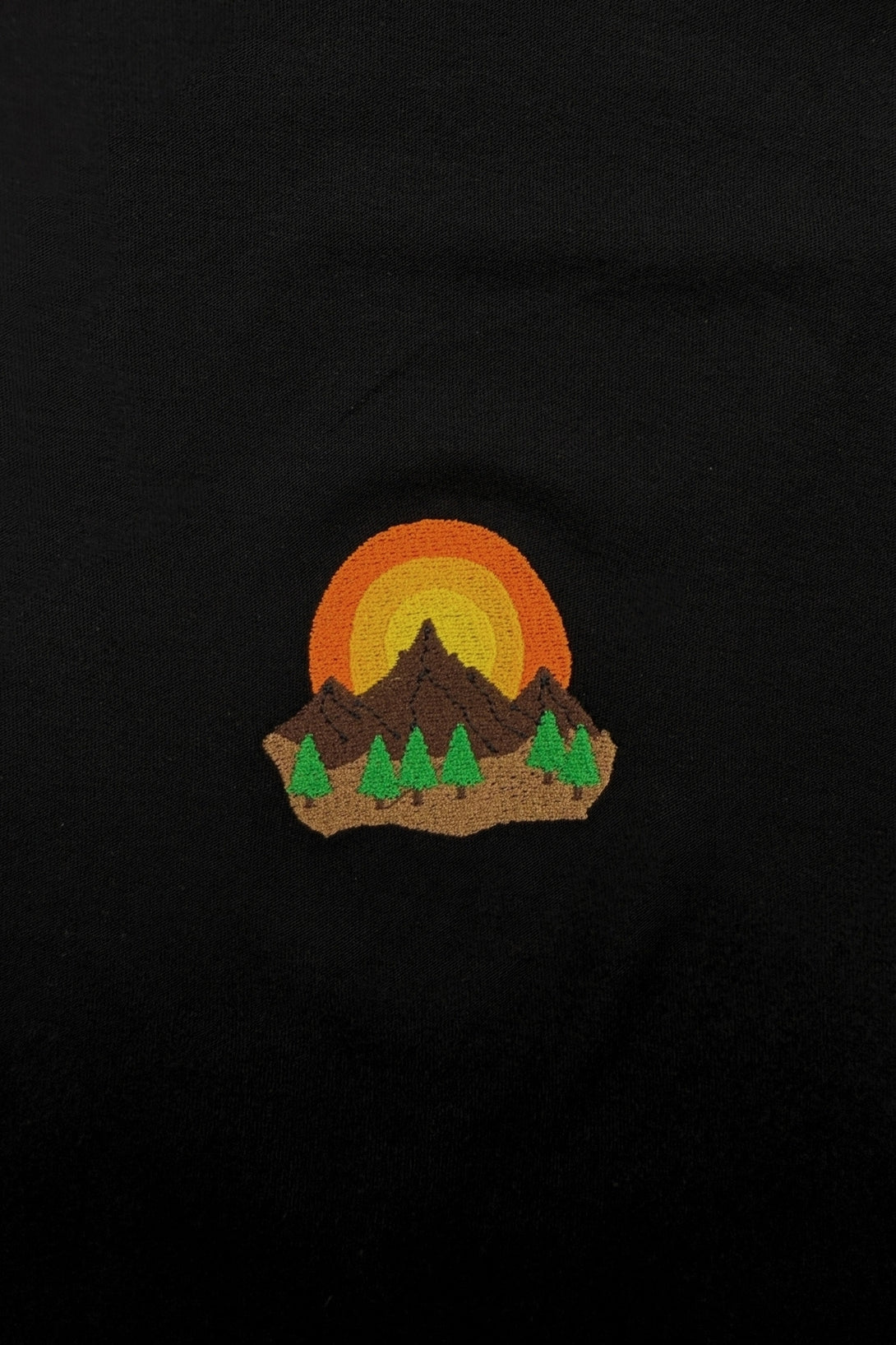 Sunset Mountain Nakışlı Regular Fit Erkek Tshirt
