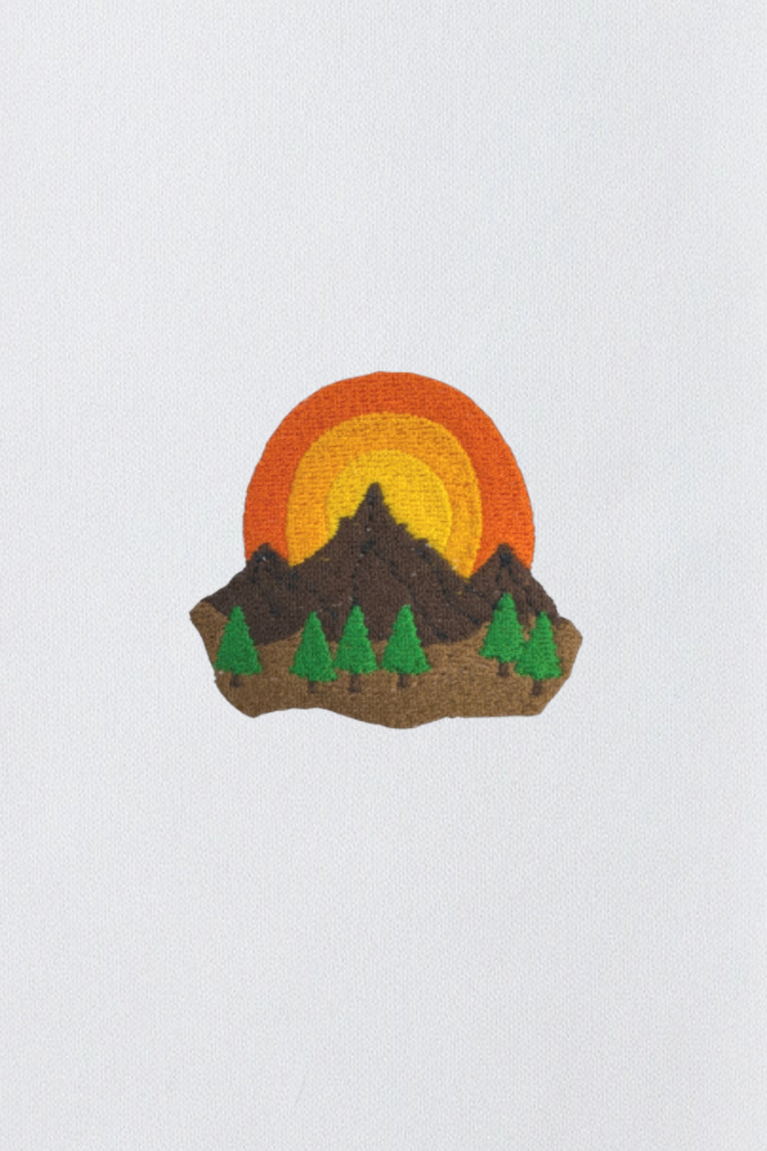 Sunset Mountain Nakışlı Regular Fit Erkek Tshirt
