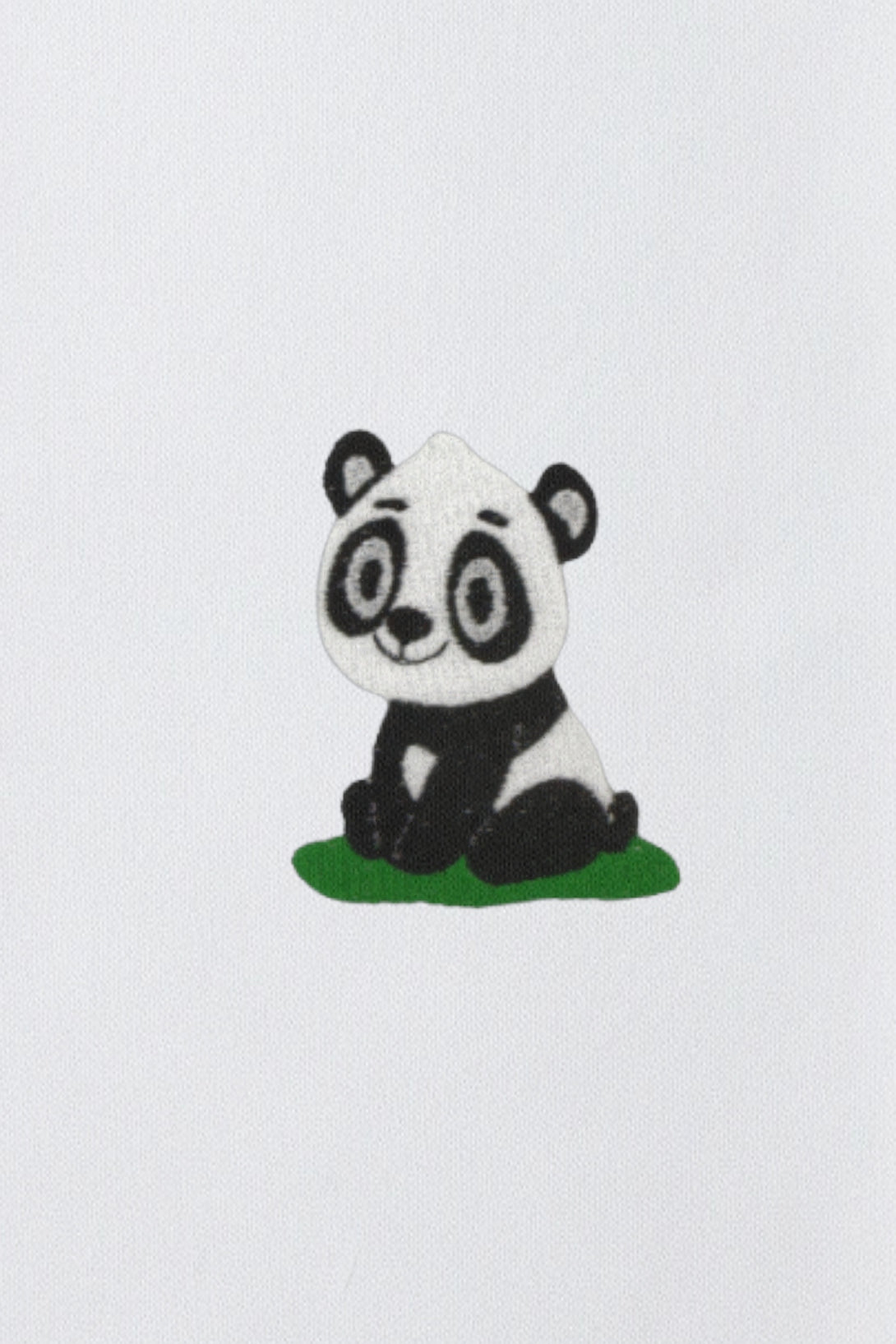 Cute Panda Nakışlı Slim Fit Kadın Tshirt