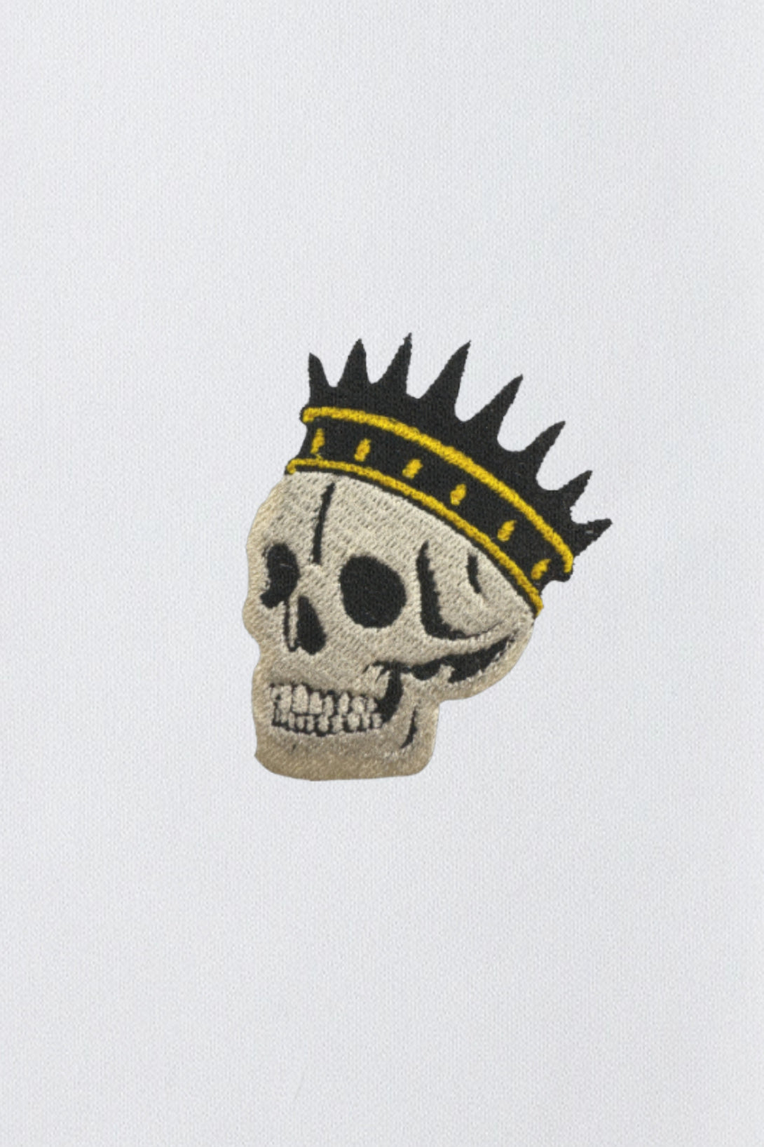 Crown Skull Nakışlı Regular Fit Erkek Tshirt