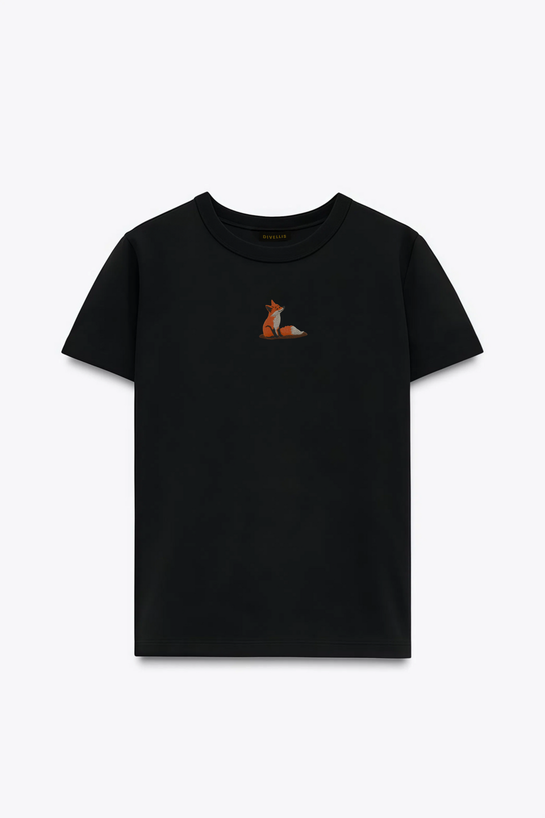 Foxy Spirit Nakışlı Slim Fit Kadın Tshirt