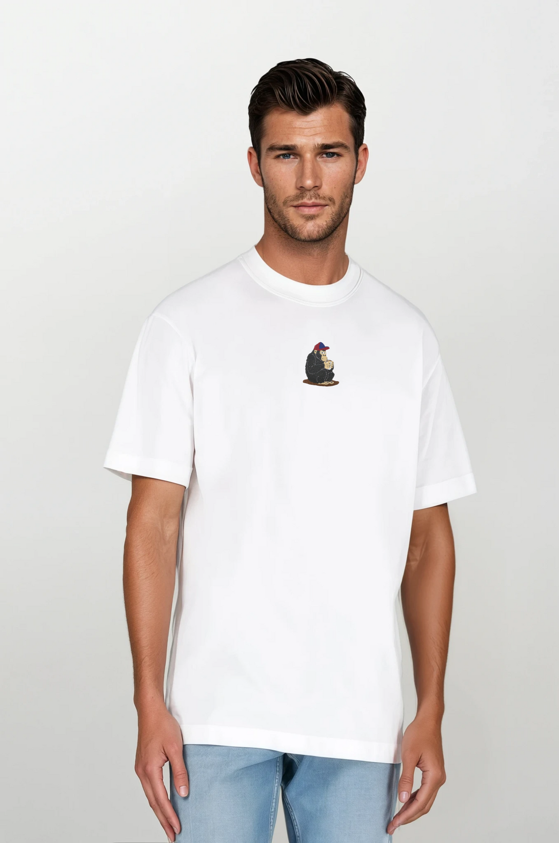Cool Gorilla Nakışlı Regular Fit Erkek Tshirt