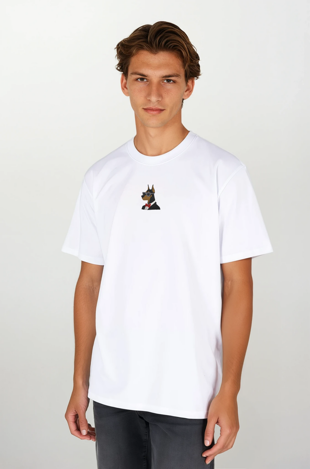 Gentleman Dog Nakışlı Regular Fit Erkek Tshirt