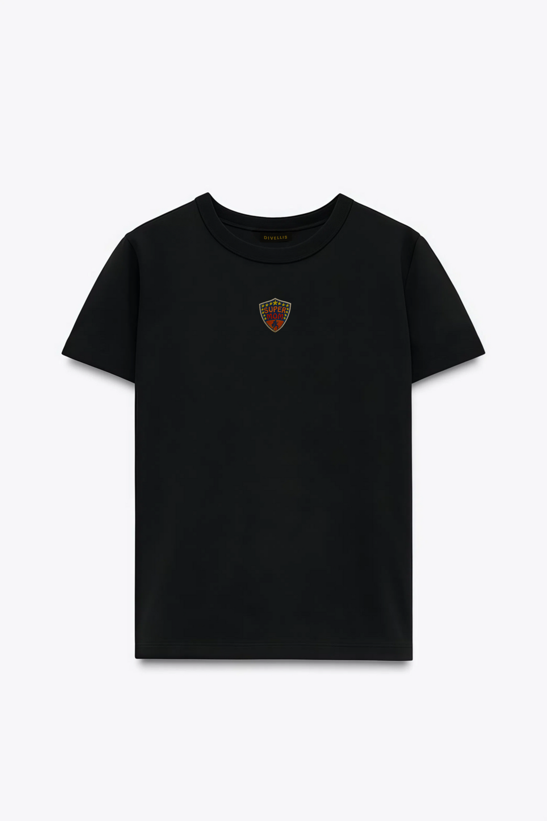 Super Mom Nakışlı Slim Fit Kadın Tshirt