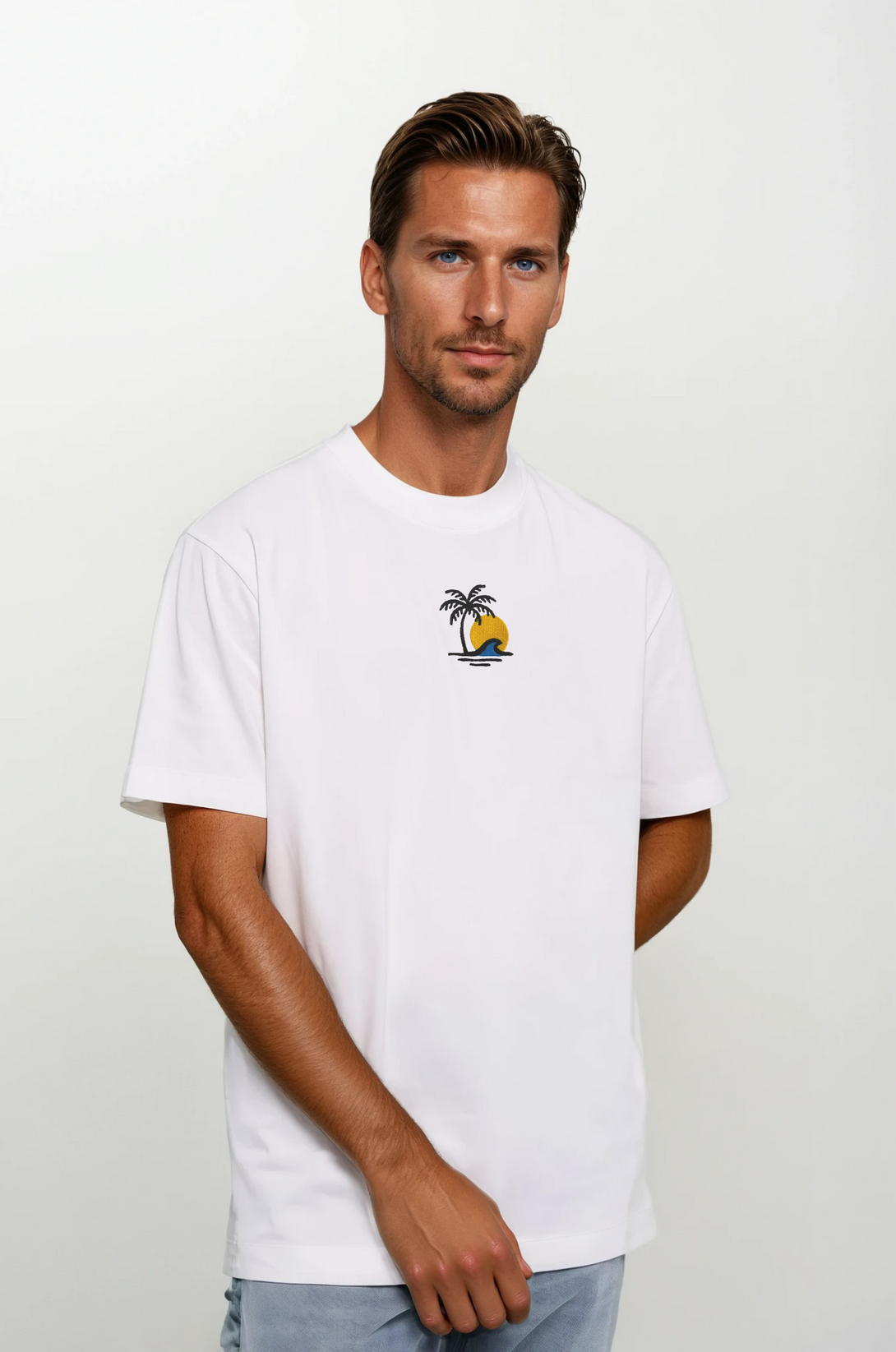 Summer Mood Nakışlı Regular Fit Erkek Tshirt